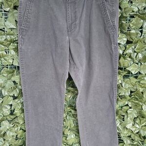 Old Navy Men's Broken-In Khakis Dark Gray Pants